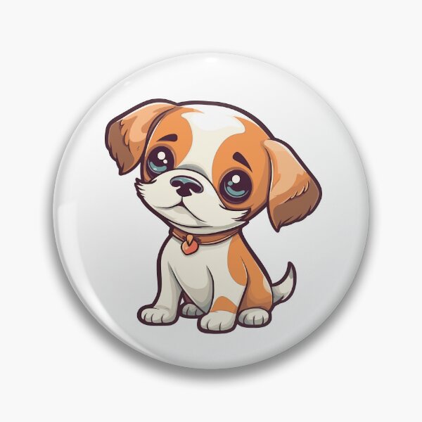 Item preview, Shy baby dog with wagging tails designed and sold by Maycon Arts.