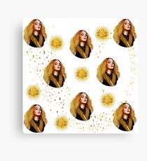 Beyonce Golden QUeen Canvas Print