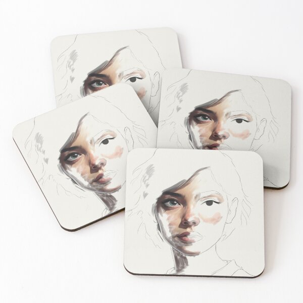 Item preview, Artistic half portrait designed and sold by Fantasyya.