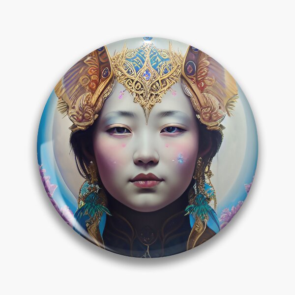 Item preview, Fairy, Moon Goddess, Art Noveau, Fantasy, Princess, World, Steampunk, Magic, Witch, Flowers, Witchcraft designed and sold by PinkInFantasy.