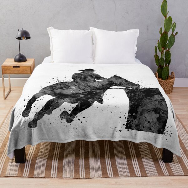 Item preview, Barrel Racer Boy Black and White Rodeo Gift designed and sold by LotusGifts.