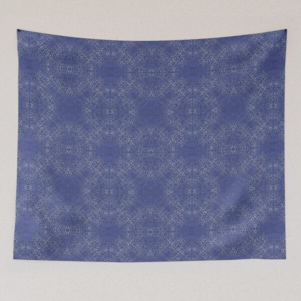 Item preview, Quantum Dots Medium Blue Repeat 5748 designed and sold by Art in My Loft.