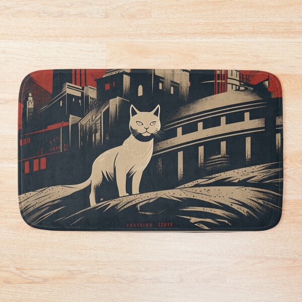 Item preview, Cat Space Program Propaganda Artwork #3 designed and sold by ArcStormDesigns.