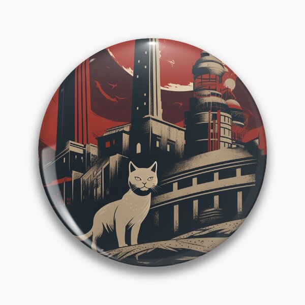 Item preview, Cat Space Program Propaganda Artwork #3 designed and sold by ArcStormDesigns.