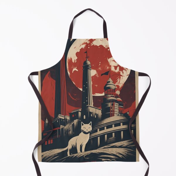 Item preview, Cat Space Program Propaganda Artwork #3 designed and sold by ArcStormDesigns.