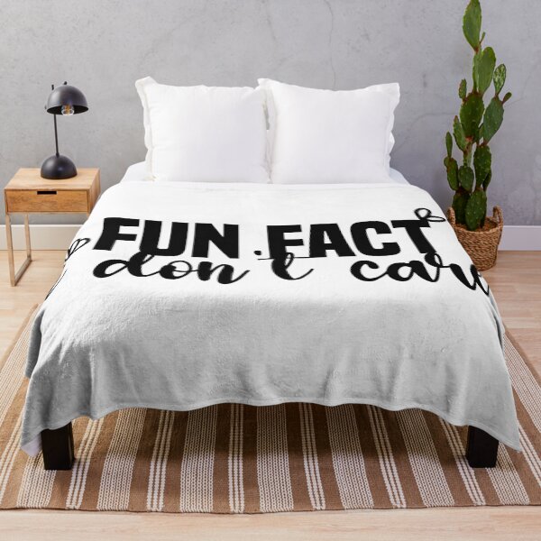 Item preview, Fun fact i don't care - Sarcastic i don't care quote designed and sold by Blonc-ou.
