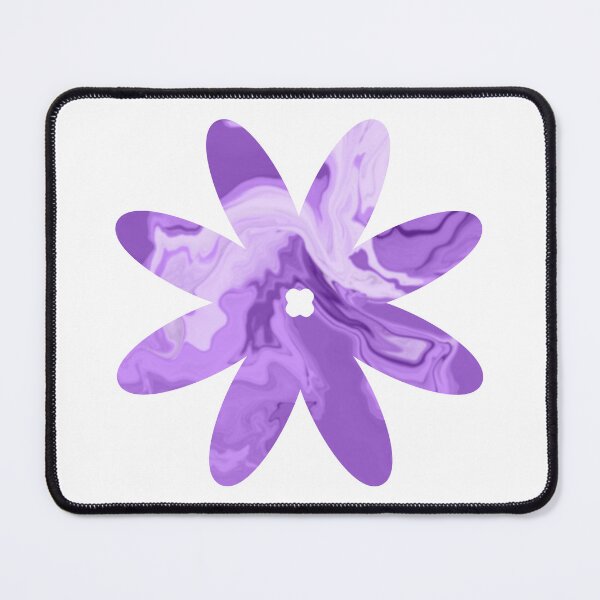 Item preview, Purple Marble Flower designed and sold by peachvisualarts.