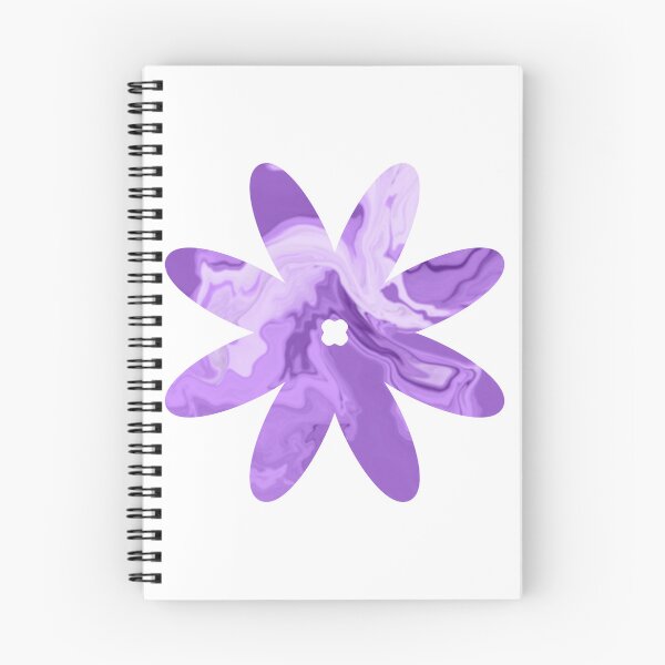 Item preview, Purple Marble Flower designed and sold by peachvisualarts.