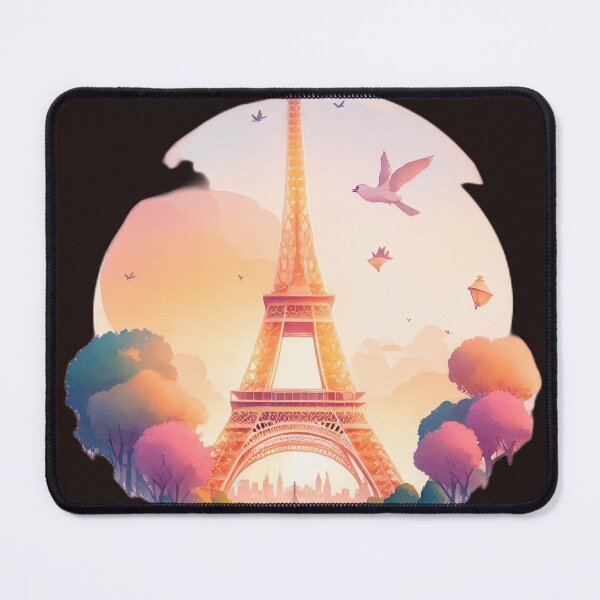 Item preview, Romantic Sunset in Parise  designed and sold by Teepassport.