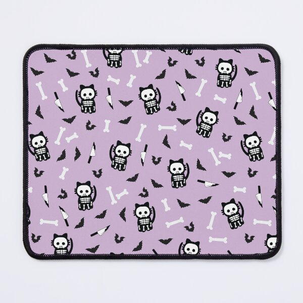 Item preview, Pastel Goth Skeleton Cat designed and sold by GriffyPrints.