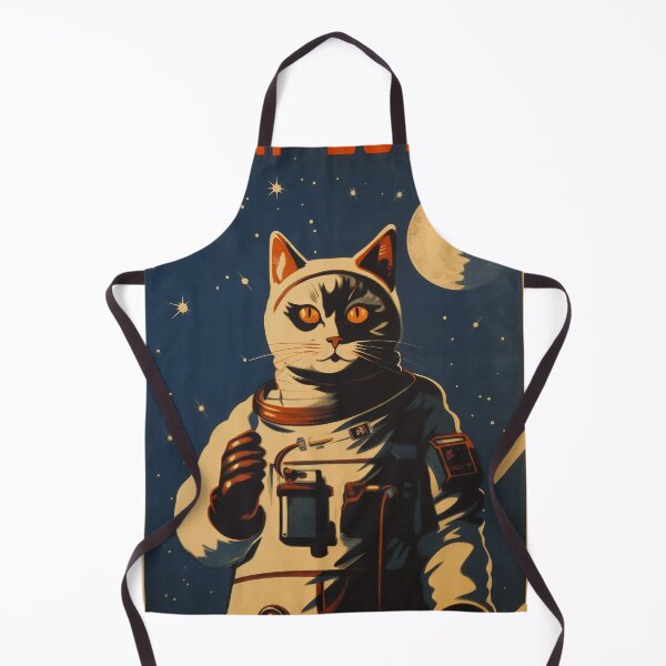 Item preview, Cat Space Program Propaganda Artwork #4 designed and sold by ArcStormDesigns.