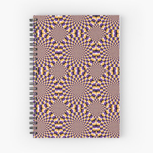 Item preview, Illusion Tile - Orange & Purple Snakes designed and sold by Robert Lynch.