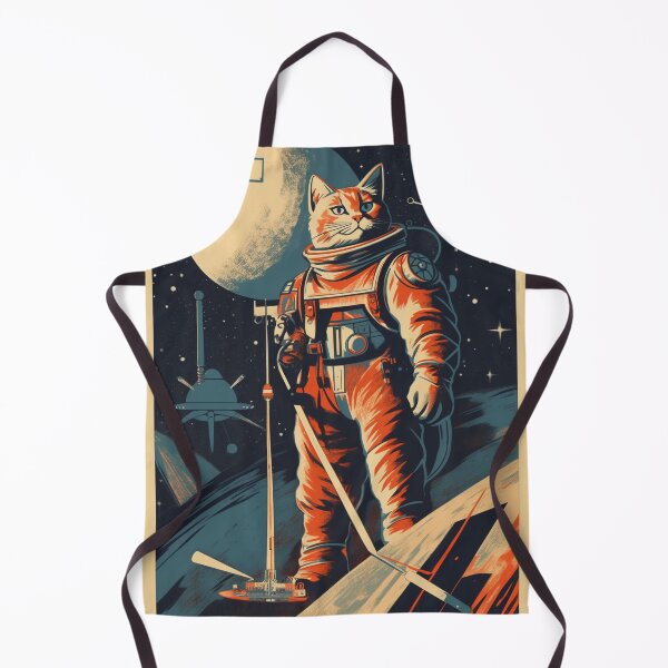 Item preview, Cat Space Program Propaganda Artwork #5 designed and sold by ArcStormDesigns.