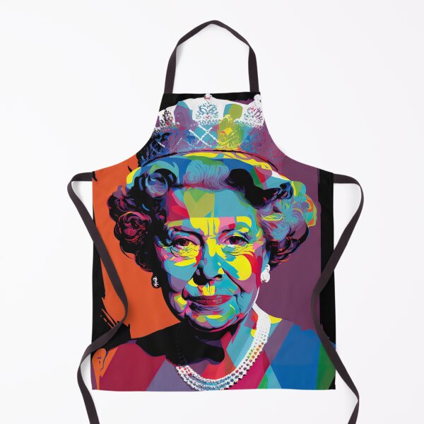 Item preview, Pop Art portrait of Queen Elizabeth designed and sold by M0thergoose.