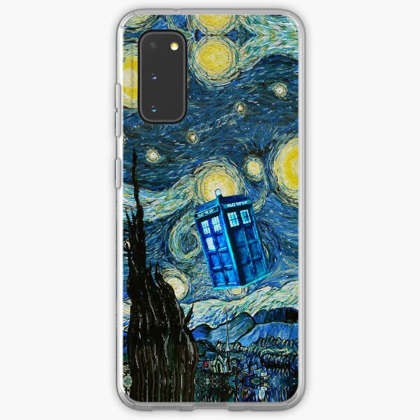 Flying British Phone Box Samsung Galaxy Soft Case