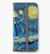 Flying British Phone Box iPhone Wallet/Case/Skin