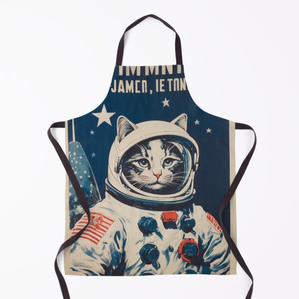 Aperçu de l'œuvre Cat Space Program Propaganda Artwork #6 créée et vendue par ArcStormDesigns.