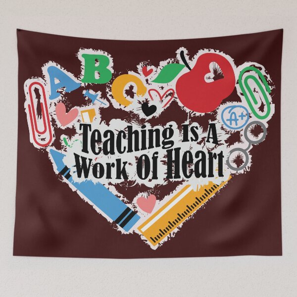 Item preview, Teaching is a Work of ART designed and sold by Dina S  Morris.