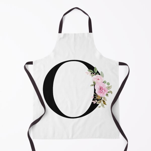 Item preview, Letter O with Flowers Multi Color Natural designed and sold by Print-Online.