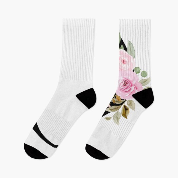 Item preview, Letter O with Flowers Multi Color Natural designed and sold by Print-Online.