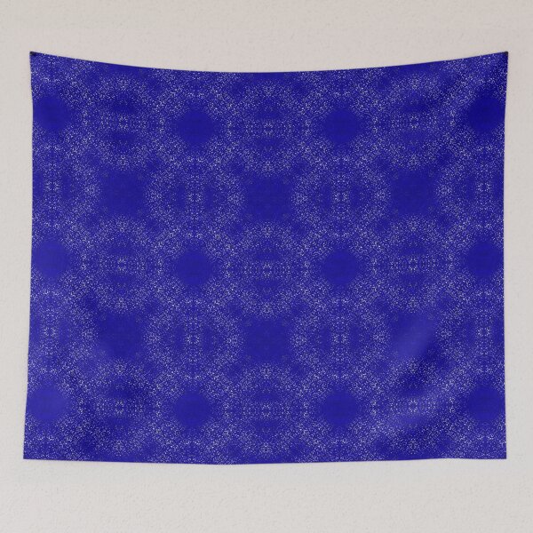 Item preview, Quantum Dots Deep Blue Repeat 5748 designed and sold by Art in My Loft.
