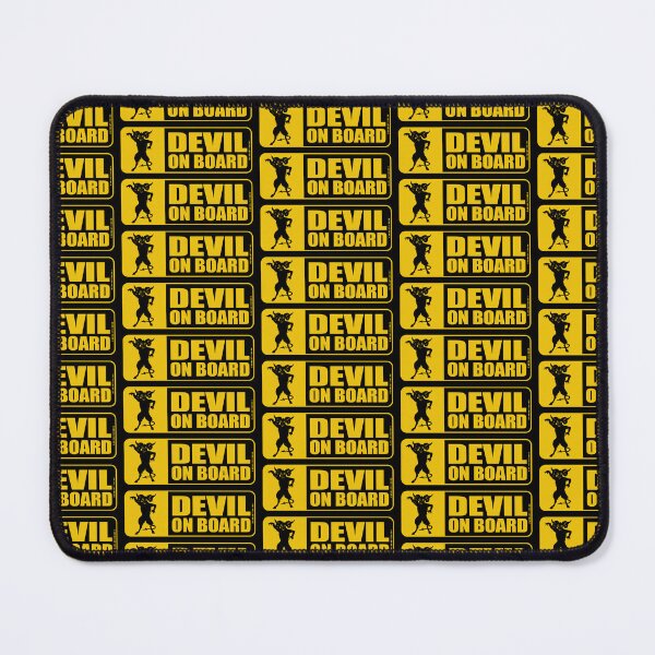 Item preview, Signal - Devil on board designed and sold by AreaStickers.