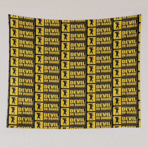 Item preview, Signal - Devil on board designed and sold by AreaStickers.