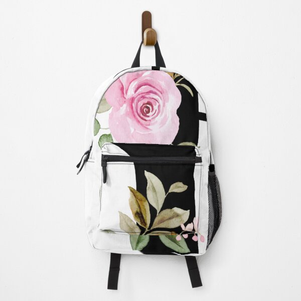 Item preview, Letter P with Natural Multi Color Flowers designed and sold by Print-Online.