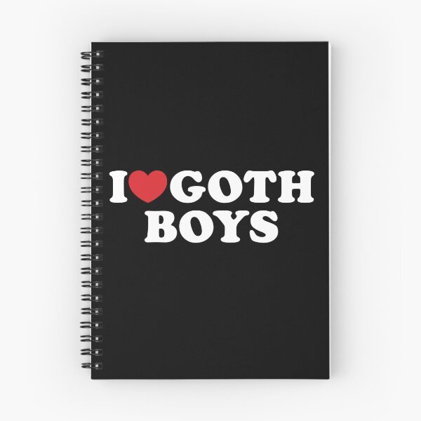 Item preview, I Love Goth Boys I Heart Goth Boys designed and sold by jmbeezee.