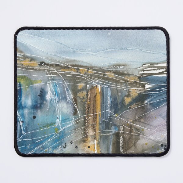 Item preview, Nature and landscapes, blue landscape designed and sold by anaozzart.