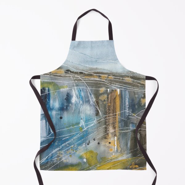 Item preview, Nature and landscapes, blue landscape designed and sold by anaozzart.
