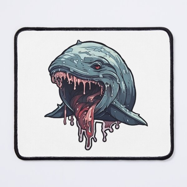 Item preview, Corrupt Whale designed and sold by BadOmenStickers.
