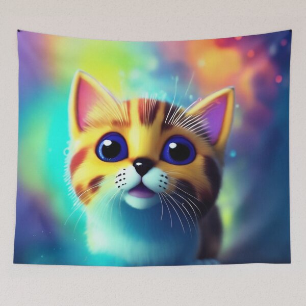 Item preview, Cute Cat Miaw 268 designed and sold by Hyper-Store.