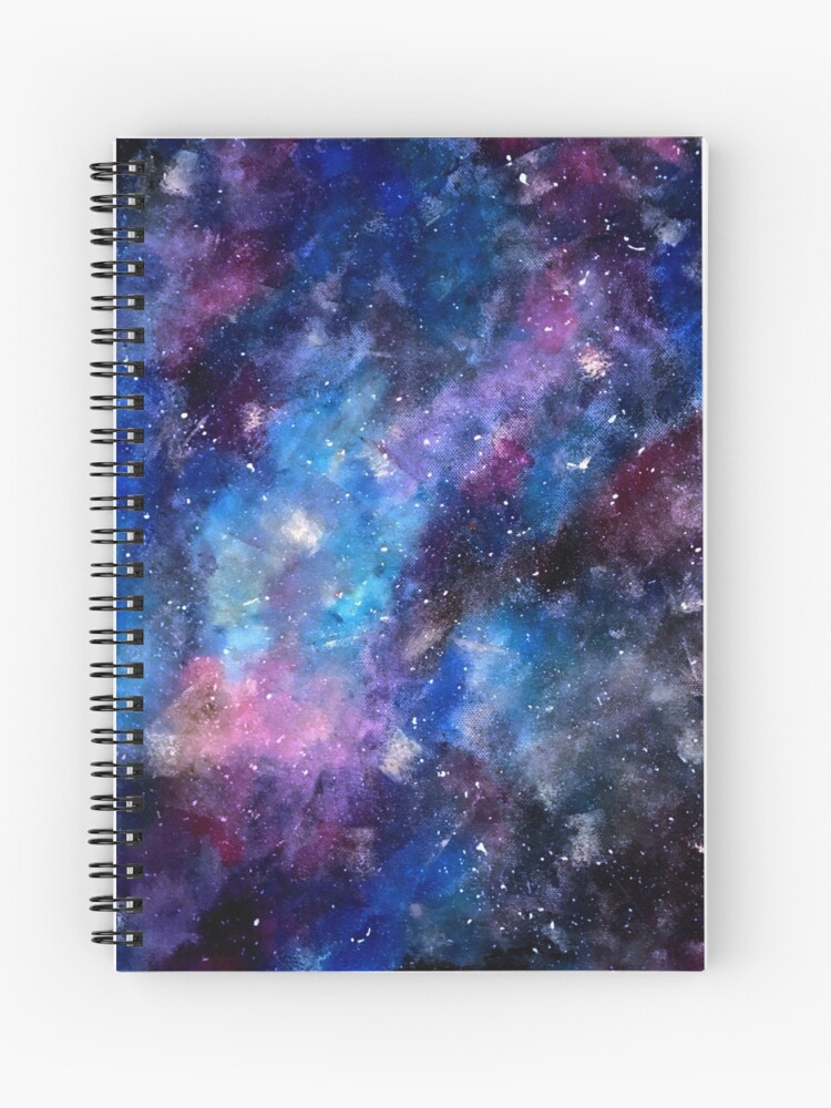 Galaxy Drawing Space Astro Artwork By Weynn Galaxy Pattern Spiral Notebook By Harajukumoments Redbubble