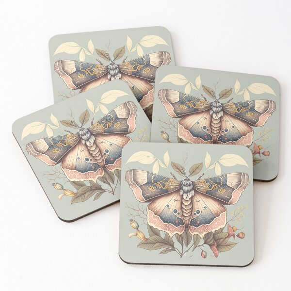 Item preview, Forest Protector Moth designed and sold by Sunchildprints.