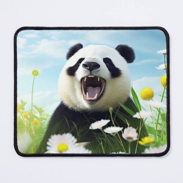 Item preview, Smiling Panda in Daisies designed and sold by FireScreen.