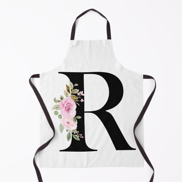 Item preview, Letter R with Natural Multi Color Flowers designed and sold by Print-Online.