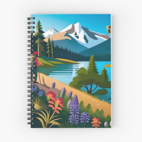 Item preview, NFT Art meets AI: Serene Mountain Hike designed and sold by LoFaroShop.