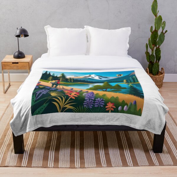 Item preview, NFT Art meets AI: Serene Mountain Hike designed and sold by LoFaroShop.