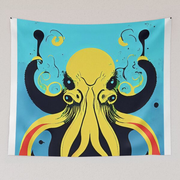Item preview, Cthulhu Bangs The Drums of Madness designed and sold by bobbi-gyre.