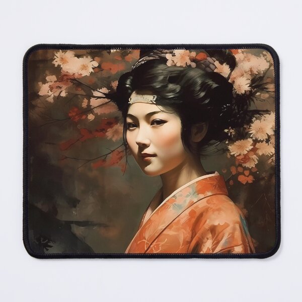 Item preview, Ame-no-Uzume - The Goddess of Dawn, Mirth, and Revelry designed and sold by NipponNiche.