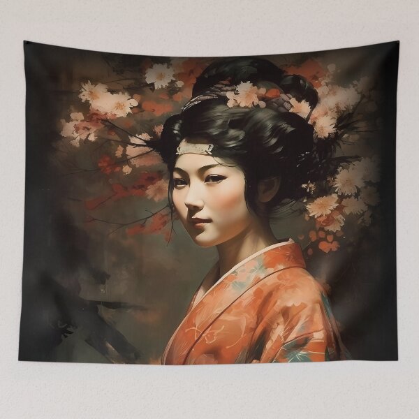 Item preview, Ame-no-Uzume - The Goddess of Dawn, Mirth, and Revelry designed and sold by NipponNiche.
