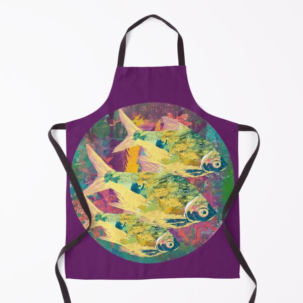 Item preview, Focus-Swim Move Forward Tinfoil Barb Fish Design designed and sold by ginaisarty.