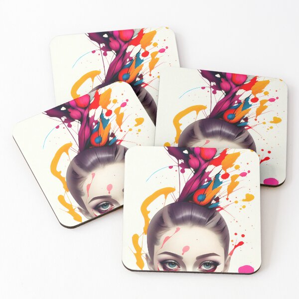 Item preview, Colorful Beauty with Oil Painting designed and sold by Teepassport.