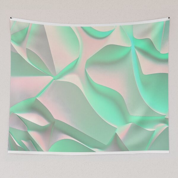 Item preview, Holographic neon crumpled background. Gradient designed and sold by anytka.