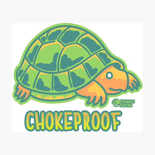 Artikel-Vorschau von Chokeproof Schildkröte, designt und verkauft von RollmopsFight.