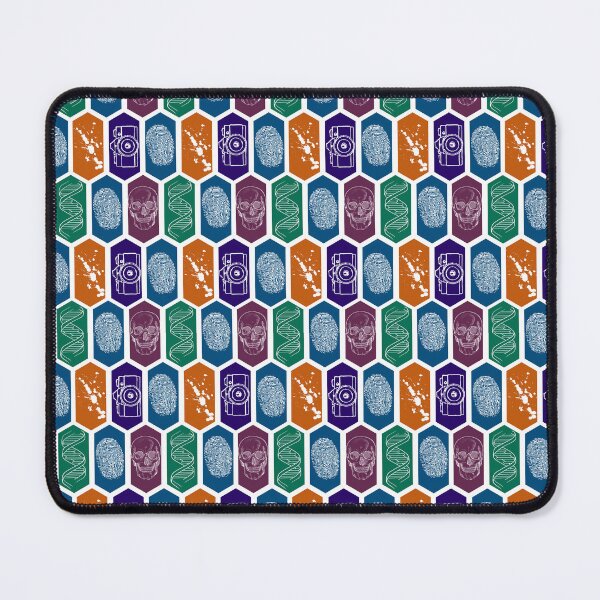 Item preview, Jewel Tone Forensic Pattern designed and sold by SceneOfTheCrime.