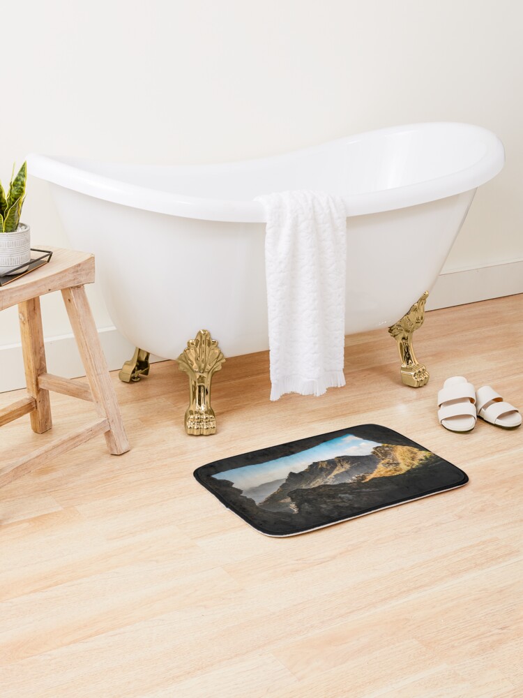 Thumbnail 1 of 6, Bath Mat, The Cobbler designed and sold by Hike-and-Click.