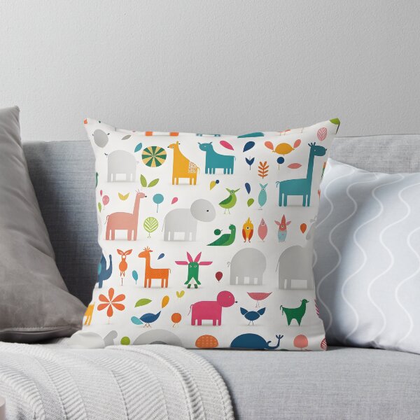 Item preview, Animals pattern 3 - white background designed and sold by Cr-AI-tive.