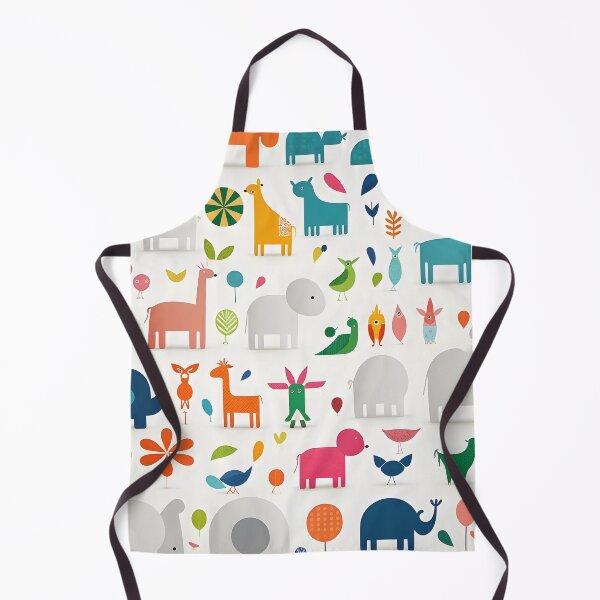 Item preview, Animals pattern 3 - white background designed and sold by Cr-AI-tive.